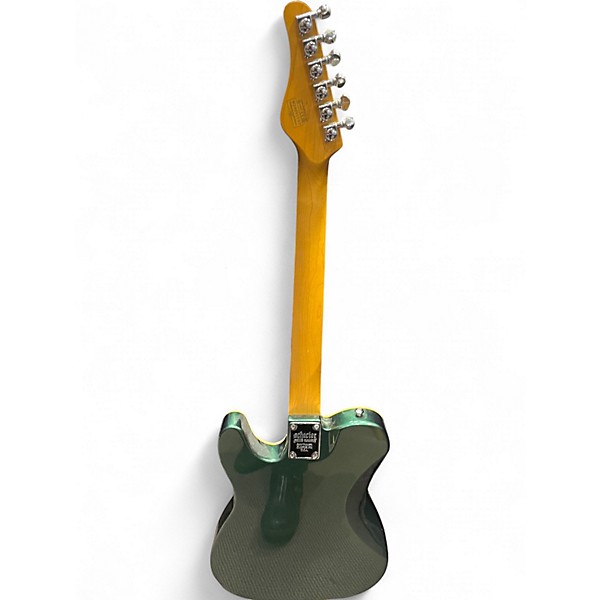 Used Schecter Guitar Research Diamond Series PT Green Solid Body Electric Guitar