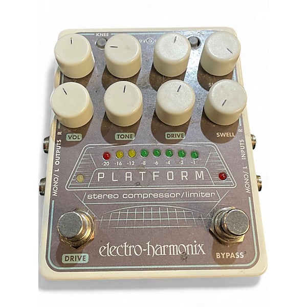Used Electro-Harmonix Platform Stereo Compressor Limiter Effect Pedal