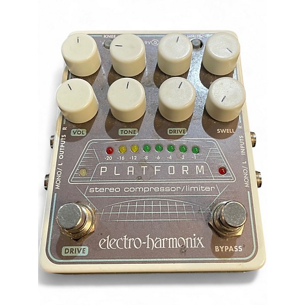 Used Electro-Harmonix Platform Stereo Compressor Limiter Effect Pedal