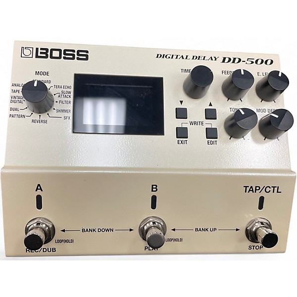 Used BOSS DD500 Digital Delay Effect Pedal