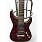 Used Schecter Guitar Research Hellraiser C7 7 String Black Cherry Solid Body Electric Guitar