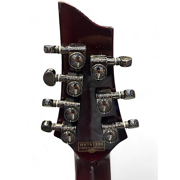 Used Schecter Guitar Research Hellraiser C7 7 String Black Cherry Solid Body Electric Guitar