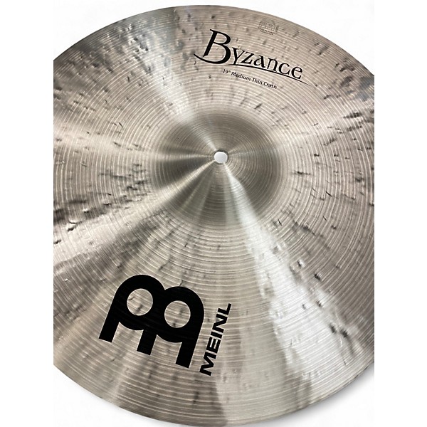 Used MEINL 19in Byzance Traditional Medium Thin Crash Cymbal