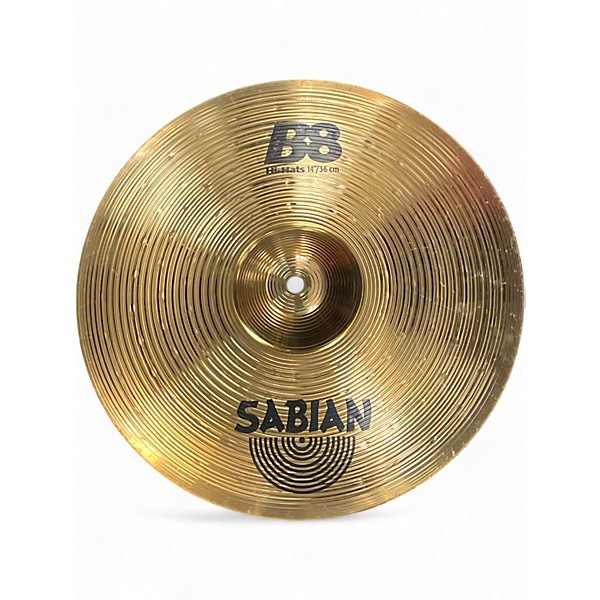 Used SABIAN 14in B8 Hi Hat Pair Cymbal