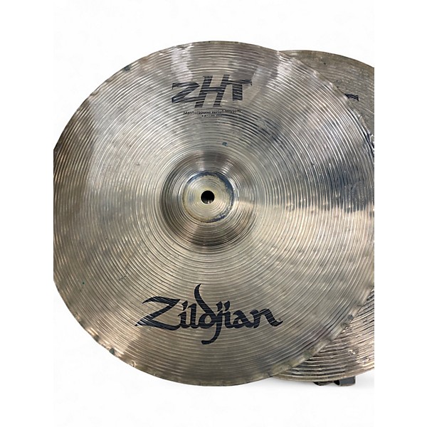Used Zildjian 14in ZHT Mastersound Hi Hat Pair Cymbal