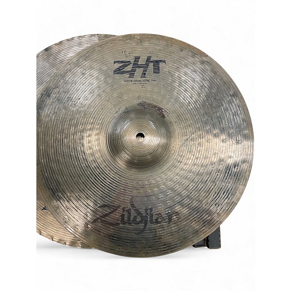 Used Zildjian 14in ZHT Mastersound Hi Hat Pair Cymbal