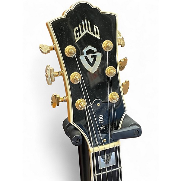 Used Guild X-700 Natural Hollow Body Electric Guitar
