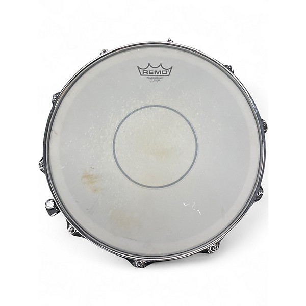 Used Ludwig 6.5X14 Black Beauty Snare Drum With Tube Lugs 14 x 6.5 in Nickel Bronze Drum