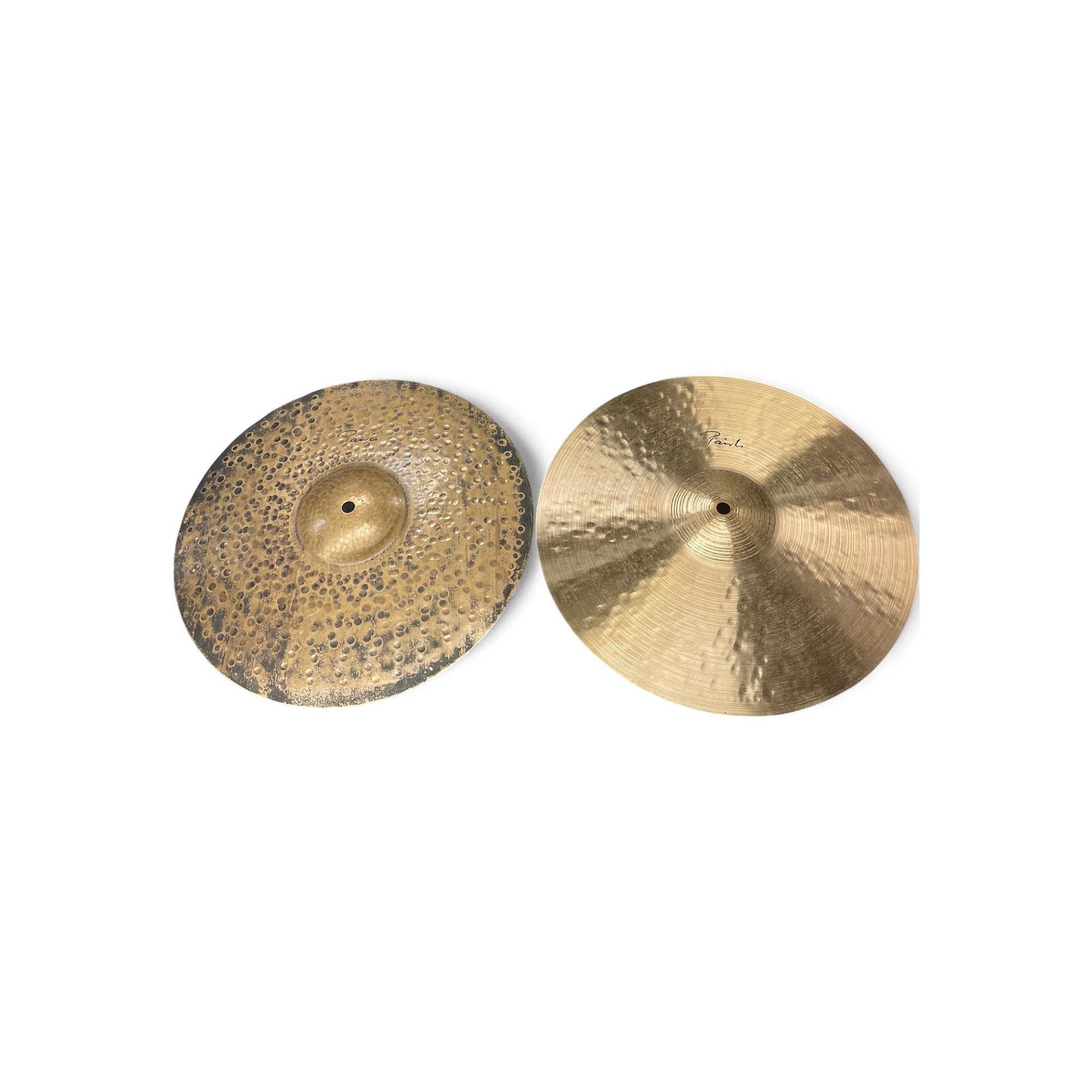 Used Paiste 14in Signature Traditional Medium Light Hi Hats Cymbal