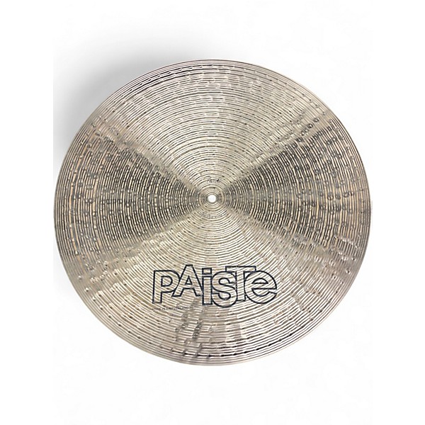 Used Paiste 20in Signature Traditional Light Flat Ride Cymbal