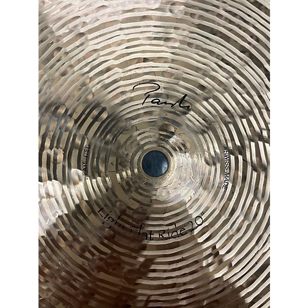 Used Paiste 20in Signature Traditional Light Flat Ride Cymbal