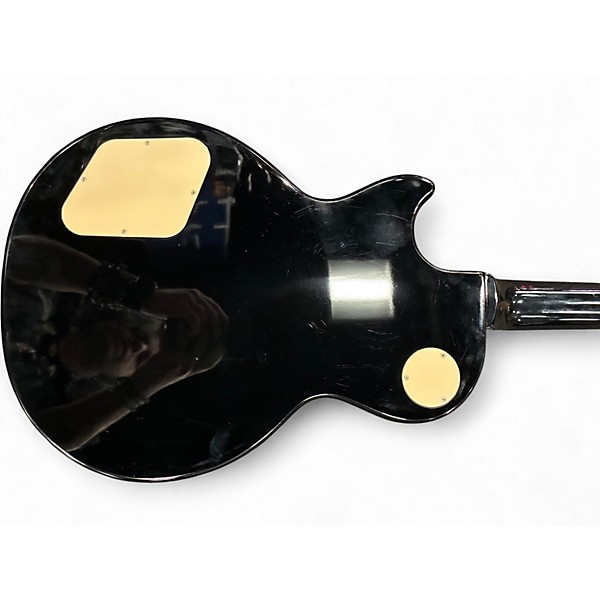 Used Epiphone Les Paul Standard Ebony Solid Body Electric Guitar