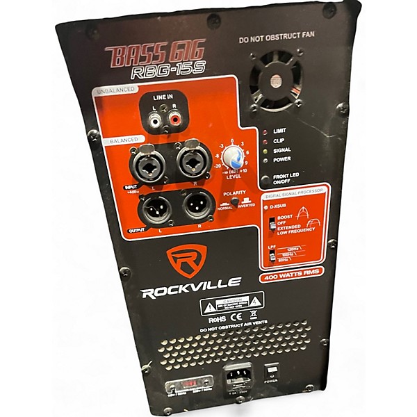 Used Rockville RBG15S Powered Subwoofer
