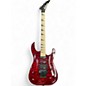 Used Jackson JS34Q Dinky Trans Red Solid Body Electric Guitar thumbnail