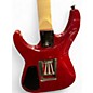 Used Jackson JS34Q Dinky Trans Red Solid Body Electric Guitar