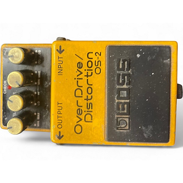 Used BOSS OS2 Overdrive Distortion Effect Pedal