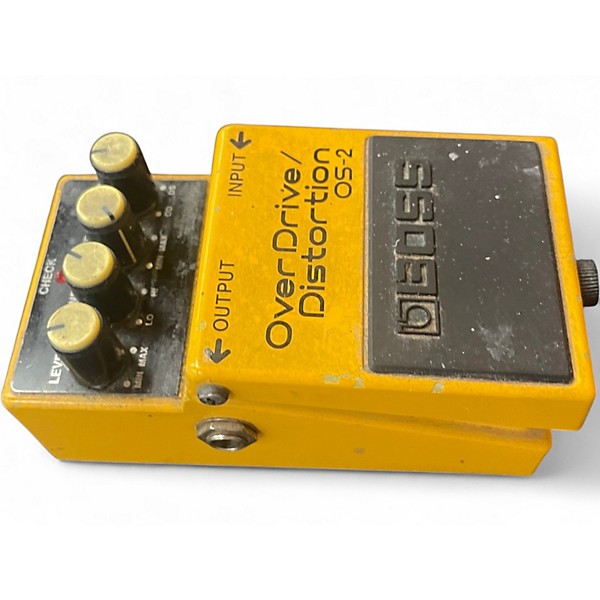 Used BOSS OS2 Overdrive Distortion Effect Pedal