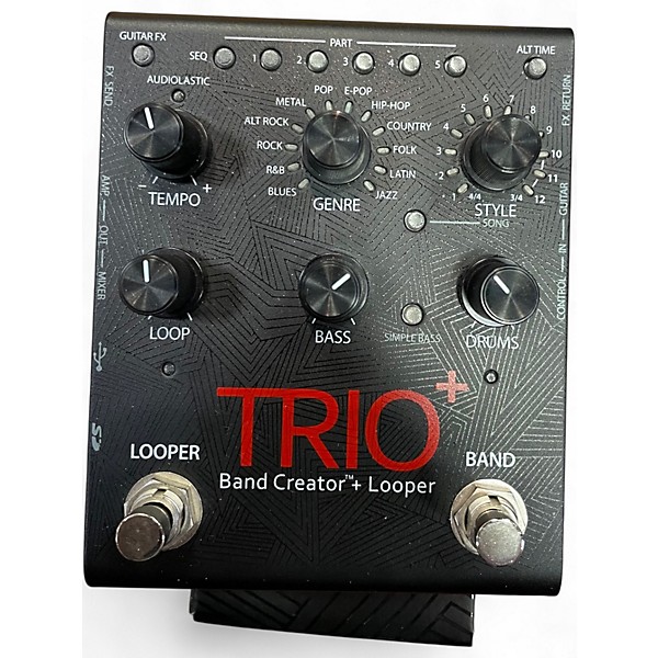 Used DigiTech Trio+ Band Creator Plus Looper Pedal