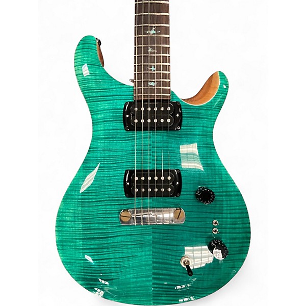 Used PRS sE Paul's Guitar Turquoise Solid Body Electric Guitar