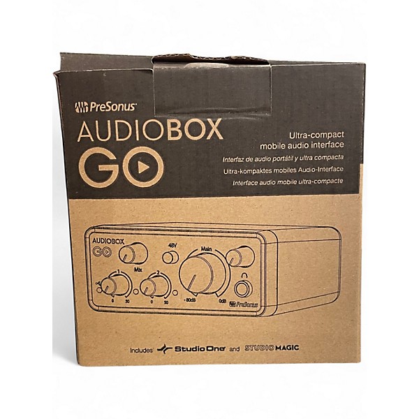 Used PreSonus AUDIOBOX GO Audio Interface