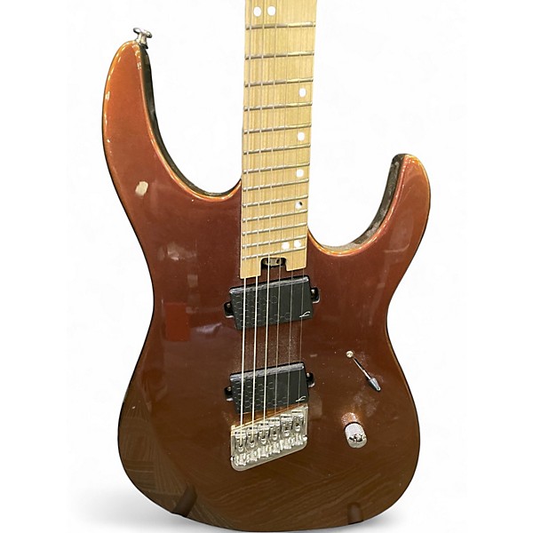 Used Legator NINJA 6 MULTISCALE CUSTOM solar eclipse Solid Body Electric Guitar