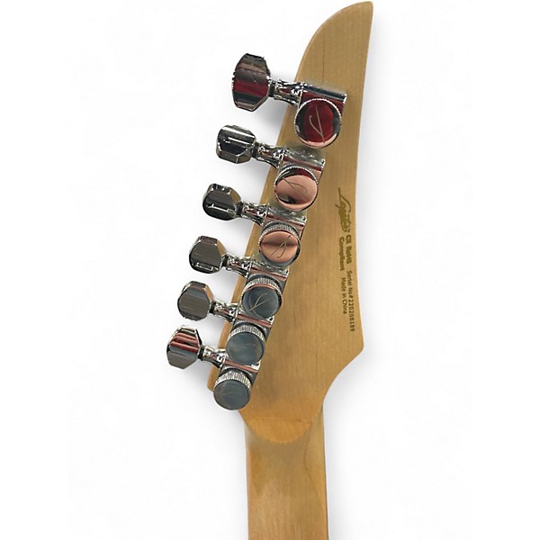 Used Legator NINJA 6 MULTISCALE CUSTOM solar eclipse Solid Body Electric Guitar