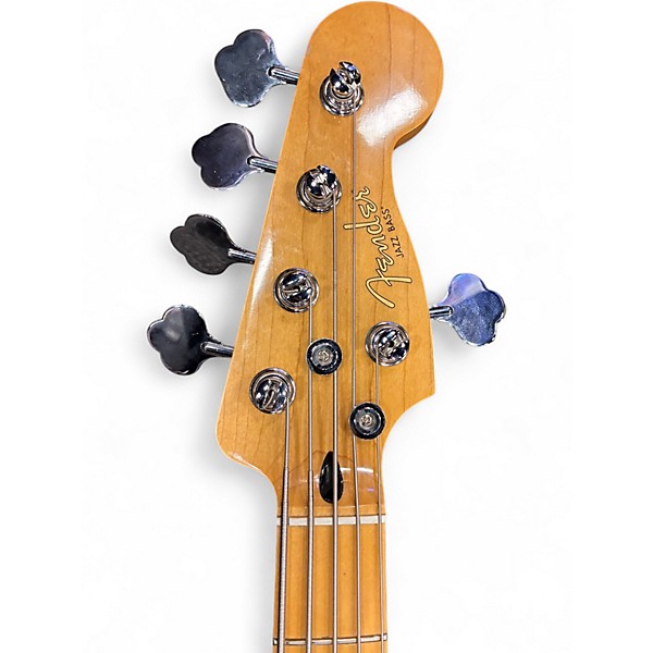 Used 2025 Fender Player II Modified Active Jazz Bass V Olympic Pearl Electric Bass Guitar