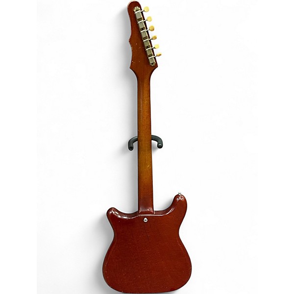 Vintage 1965 Epiphone Olympic Wine Red Solid Body Electric Guitar