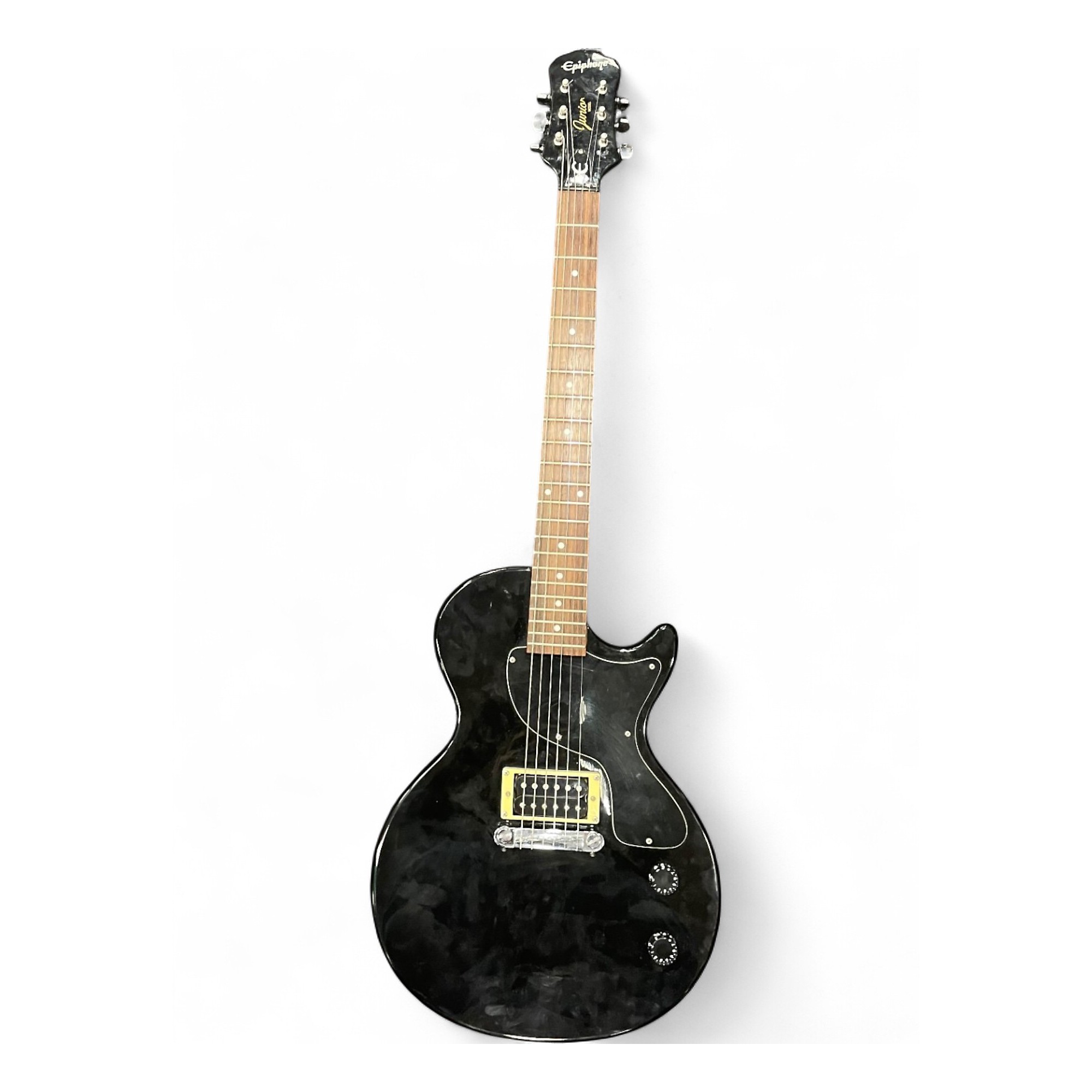 Used Epiphone Les Paul Junior Black Solid Body Electric Guitar