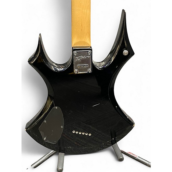 Used B.C. Rich Platinum Virgin Black Solid Body Electric Guitar