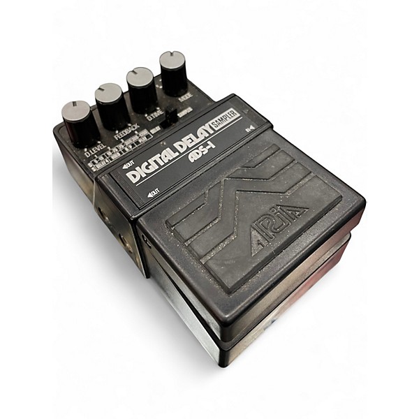 Used Aria ADS-1 Stereo Digital Delay Sampler Effect Pedal