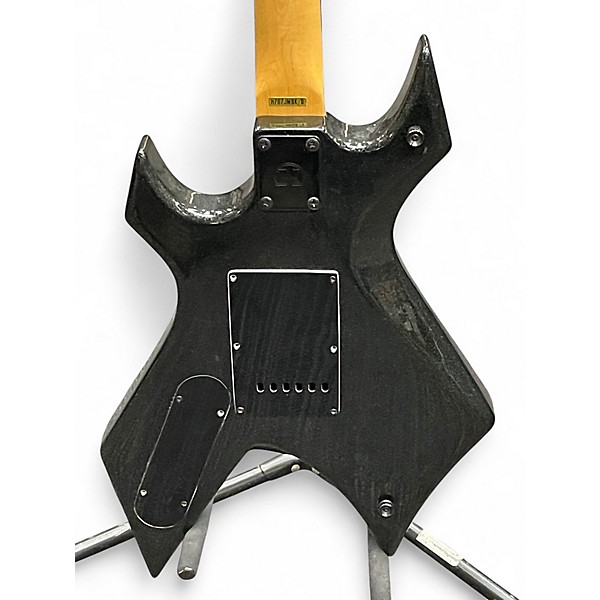 Used Hondo Formula 1 H787 Black Sparkle Solid Body Electric Guitar