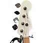 Used Squier Contemporary Active Jazz Bass White Electric Bass Guitar
