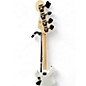 Used Squier Contemporary Active Jazz Bass White Electric Bass Guitar