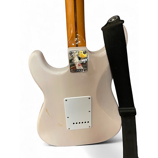 Used Squier Classic Vibe Stratocaster White Blonde Solid Body Electric Guitar