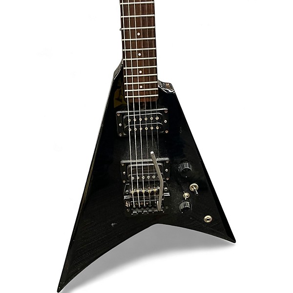 Used Aria Pro II Ironman Standard Black Solid Body Electric Guitar