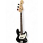 Used Squier Affinity Jazz Bass Black Electric Bass Guitar thumbnail