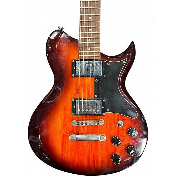 Used Washburn WI64 2 Tone Sunburst Solid Body Electric Guitar