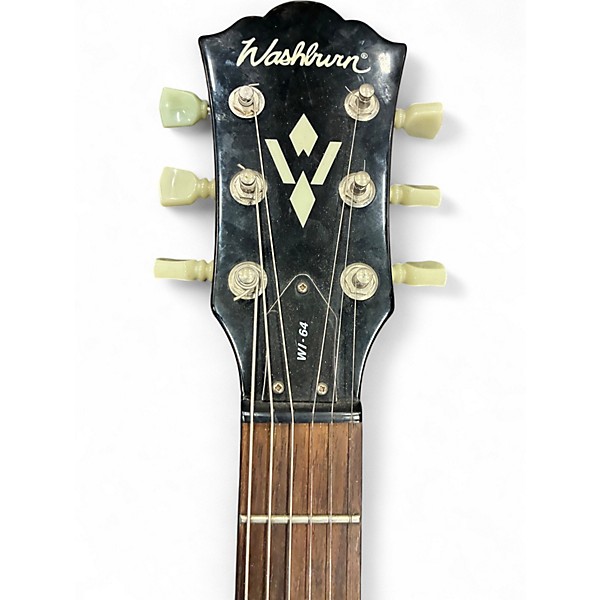 Used Washburn WI64 2 Tone Sunburst Solid Body Electric Guitar