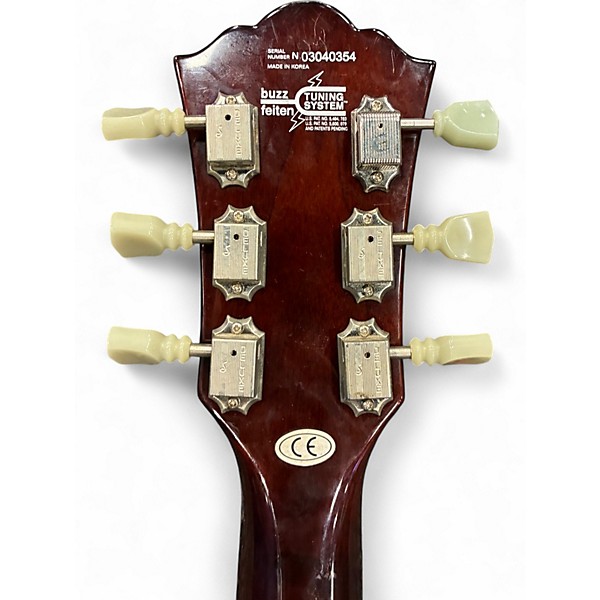 Used Washburn WI64 2 Tone Sunburst Solid Body Electric Guitar