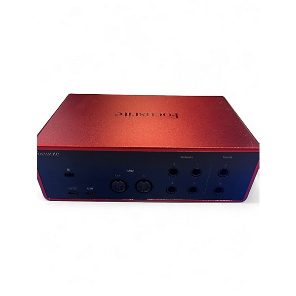 Used Focusrite Scarlett 4i4 Audio Interface