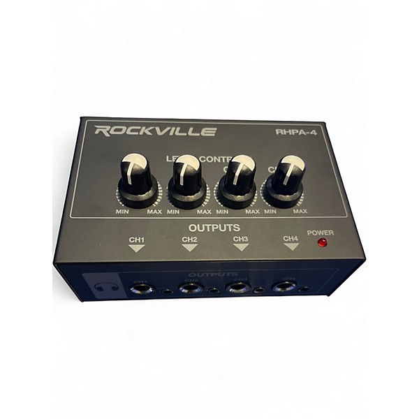 Used Rockville RHPA4 Headphone Amp