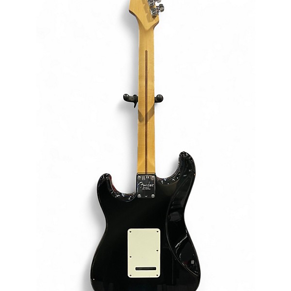Used Fender American Standard Stratocaster HH Black Solid Body Electric Guitar