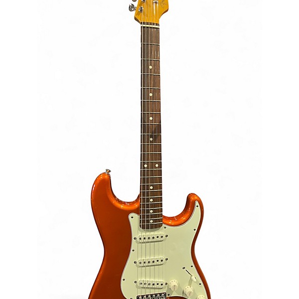 Used Fender TRADITIONAL 60'S STRAT Candy Tangerine Solid Body Electric Guitar