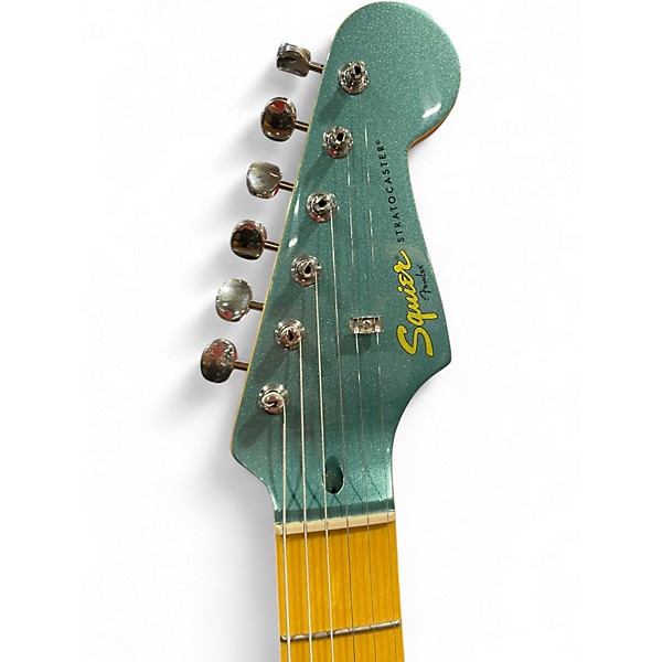 Used Squier 50'S CLASSIC VIBE Sherwood Green Metallic Solid Body Electric Guitar