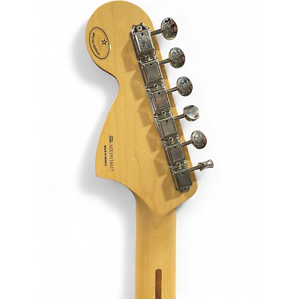 Used 2019 Fender Blacktop Stratocaster Trans Crimson Red Solid Body Electric Guitar