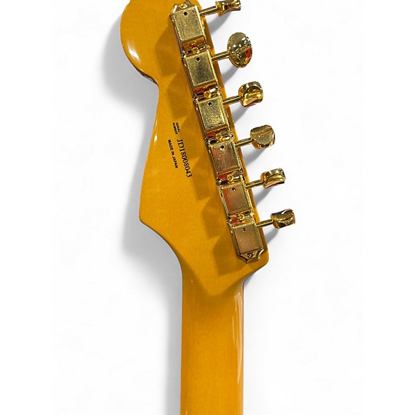 Used 2018 Fender MIDNIGHT STRAT Black Solid Body Electric Guitar