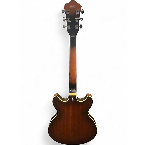 Used Ibanez AS53 VIOLIN BURST Hollow Body Electric Guitar