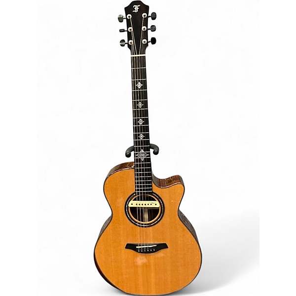 Used Furch rainbow Natural Acoustic Electric Guitar