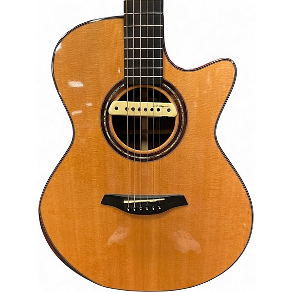 Used Furch rainbow Natural Acoustic Electric Guitar